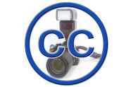 Creative Commons - Schriftzug CC vor einer Kamera